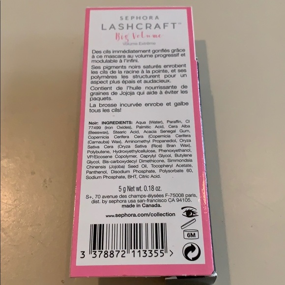 Sephora Lashcraft Big Volume Mascara - Picture 3 of 3